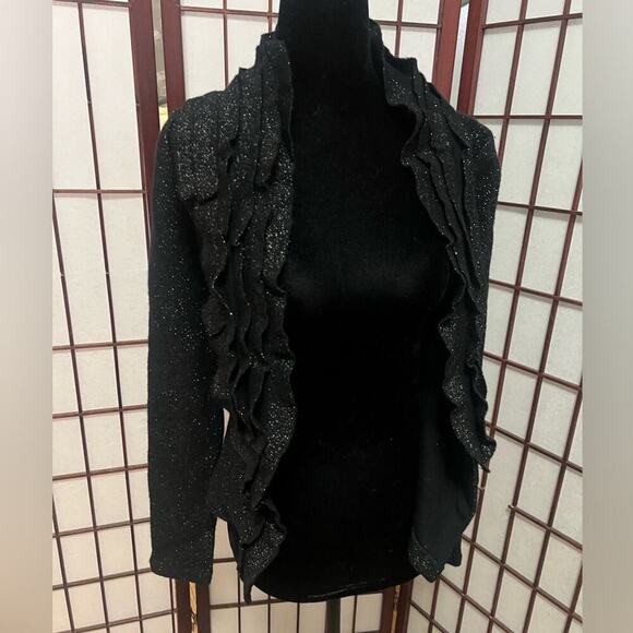 BCBGMAXARAZIA NECK CARDIGAN‎ SWEATER SIZE XS - Picture 1 of 11